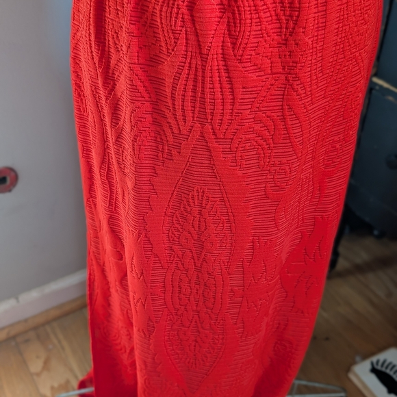 Cache Red Halter Maxi Sundress - Picture 3 of 8